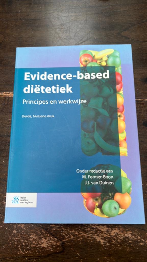 Evidence-based diëtetiek, Boeken, Verzenden, Zo goed als nieuw, Sociale wetenschap