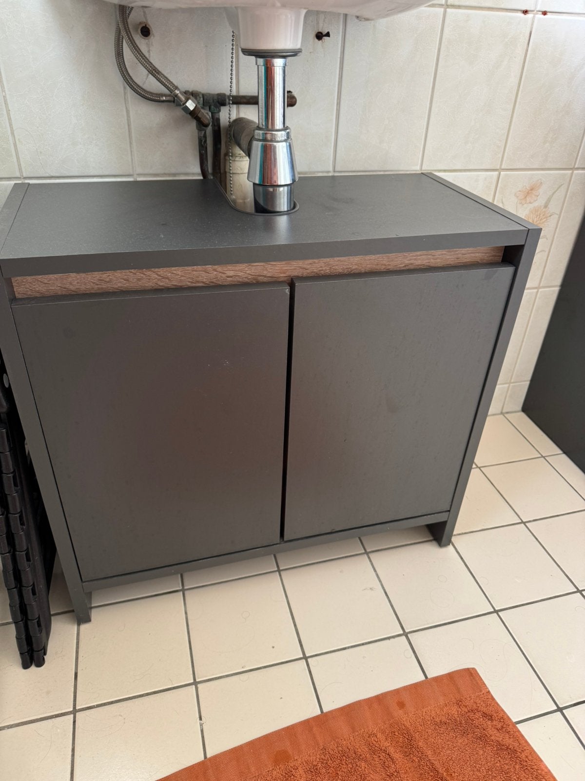 Badkamerkasten Ikea Olso, Ophalen, 50 tot 100 cm, Zo goed als nieuw, Minder dan 100 cm