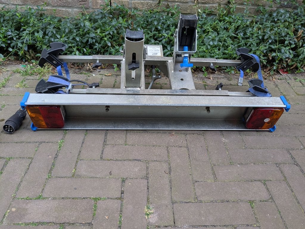 Twinny load junior fietsendrager, Auto diversen, Fietsendragers, Ophalen, 2 fietsen, Zo goed als nieuw, Trekhaakdrager
