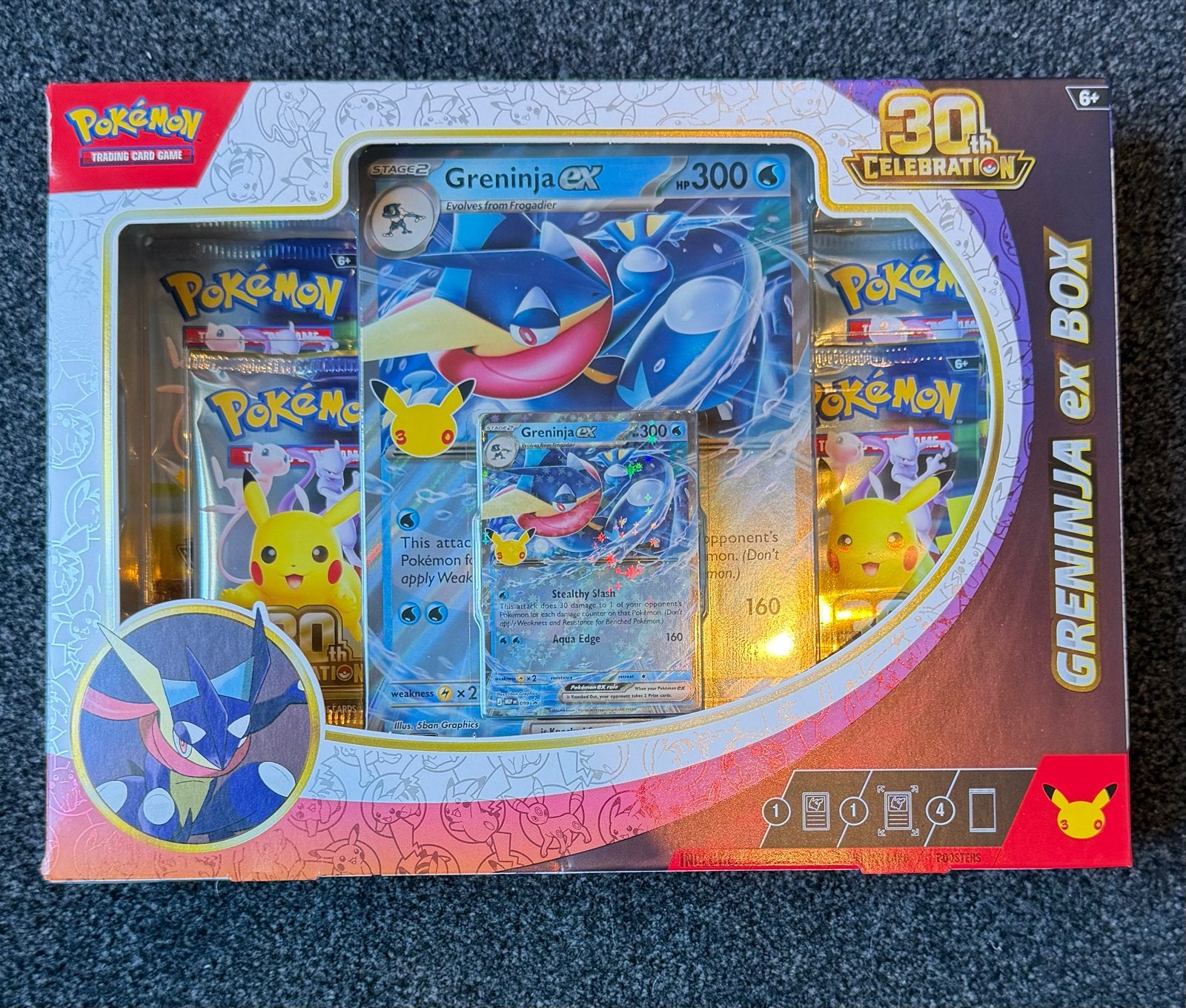 Greninja EX Box 30th Celebration, Ophalen, Nieuw, Boosterbox