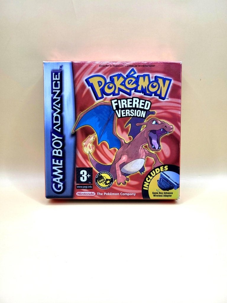 BOX ONLY Pokemon FireRed Original - Game Boy Advance - GBA, Nintendo support, 1 speler, Ophalen of Verzenden, Zo goed als nieuw