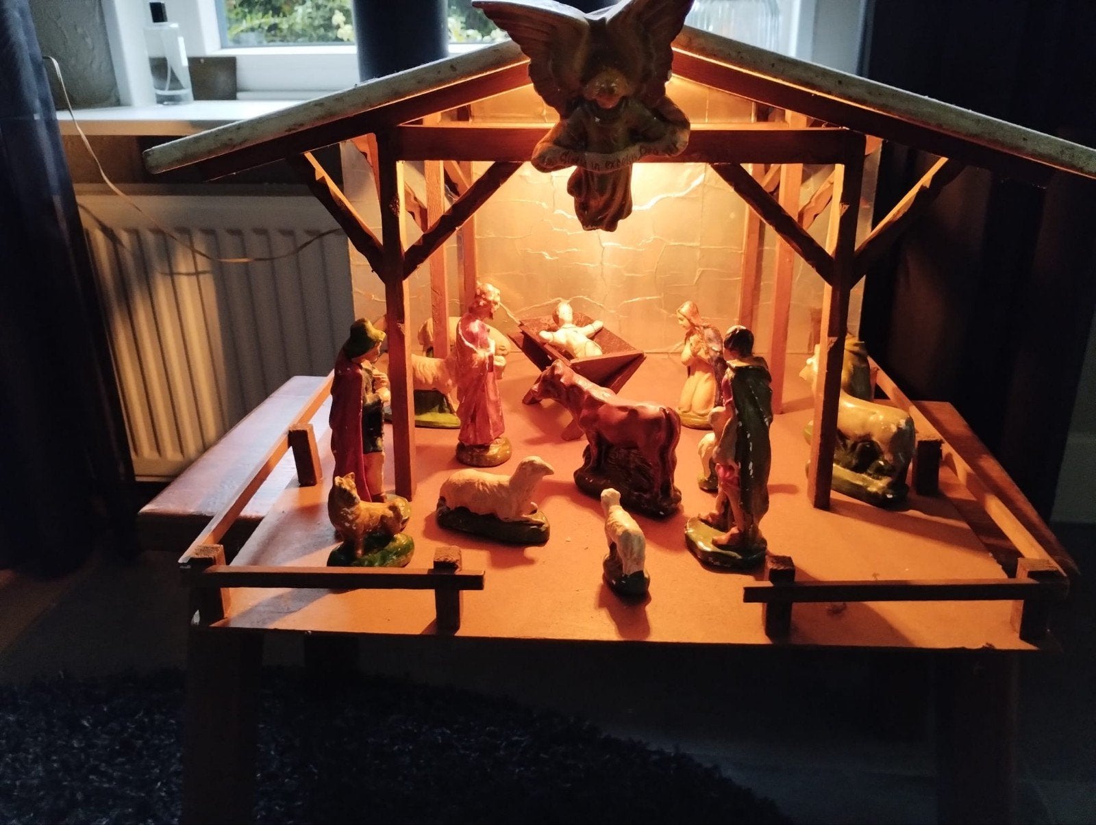 antieke kerststal, Diversen, Ophalen