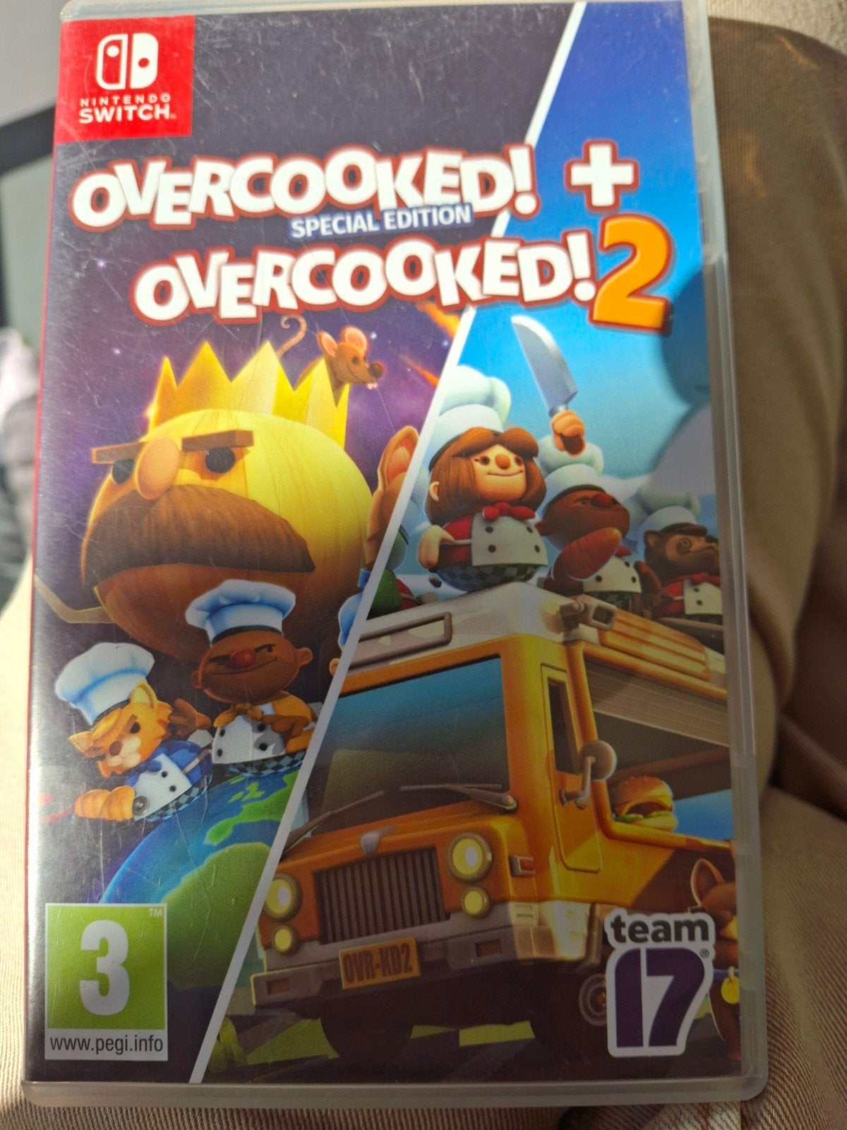 Overcooked! Special Edition + Overcooked! 2 Nintendo Switch, Ophalen of Verzenden, Zo goed als nieuw, Zonder controller, Switch Original