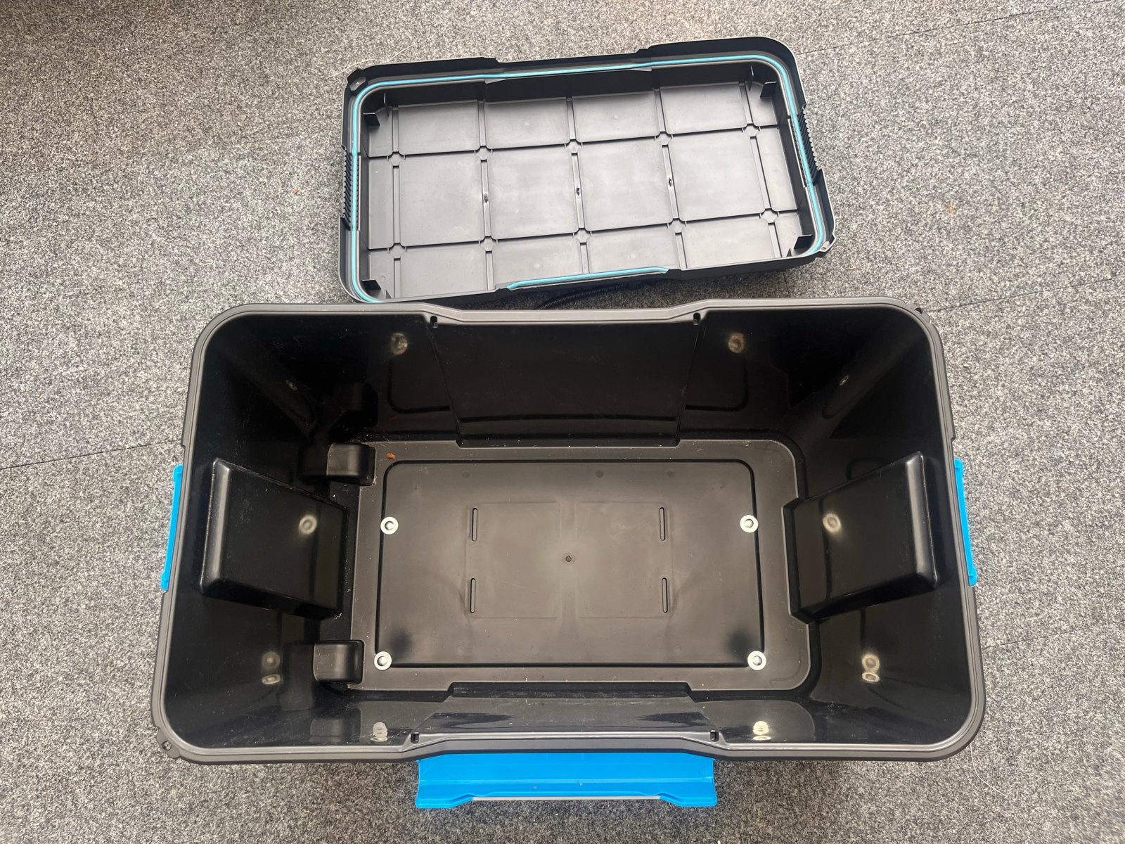 Trekhaakbox 110 liter bagagebox  koffer, Ophalen, Gebruikt
