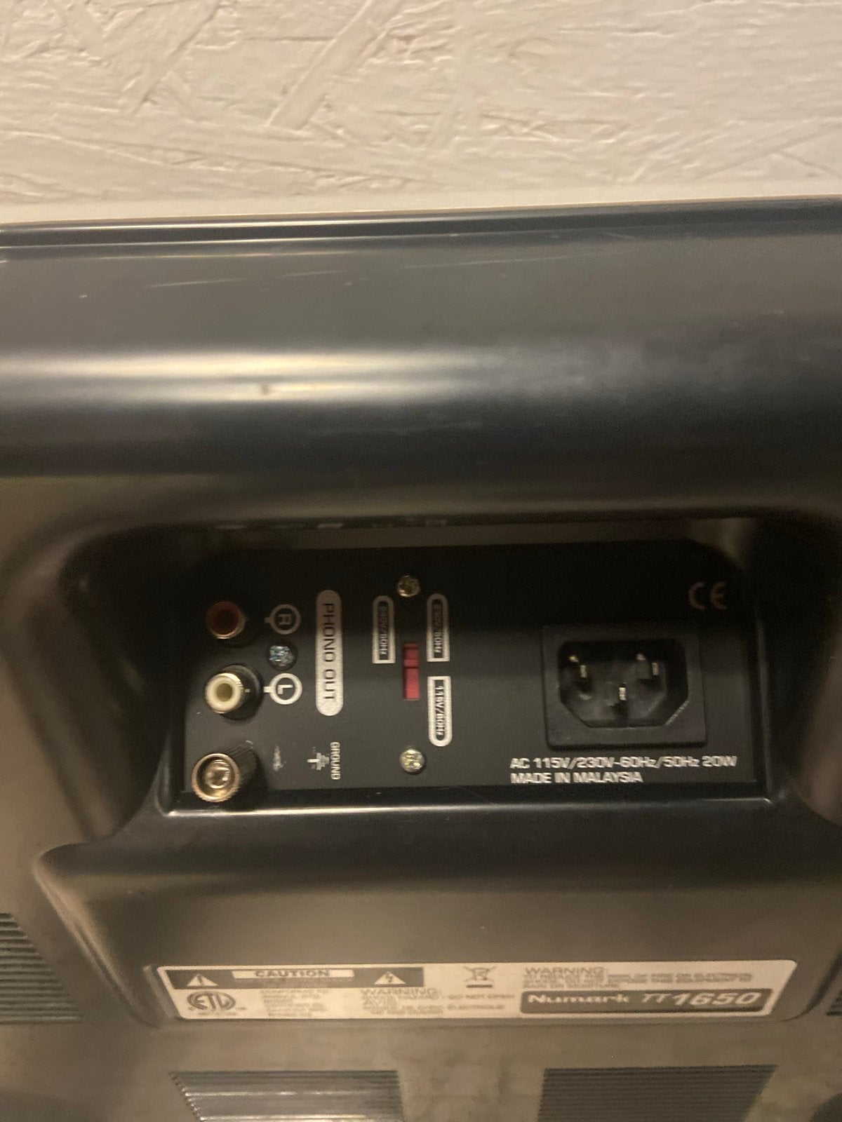 Numark TT1650 Platenspeler - Goede staat, Gebruikt, Pitch-regelaar, Platenspeler, Ophalen
