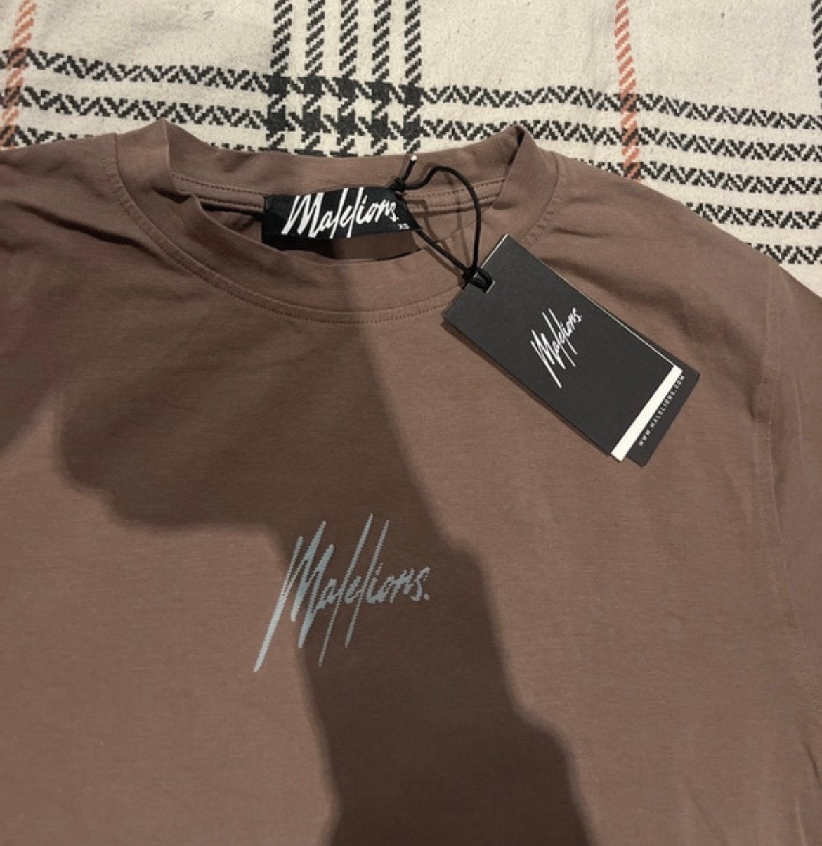Nieuw Malelions T-shirt - Bruin met logo XS, Ophalen of Verzenden, Nieuw, Maat 46 (S) of kleiner, Bruin