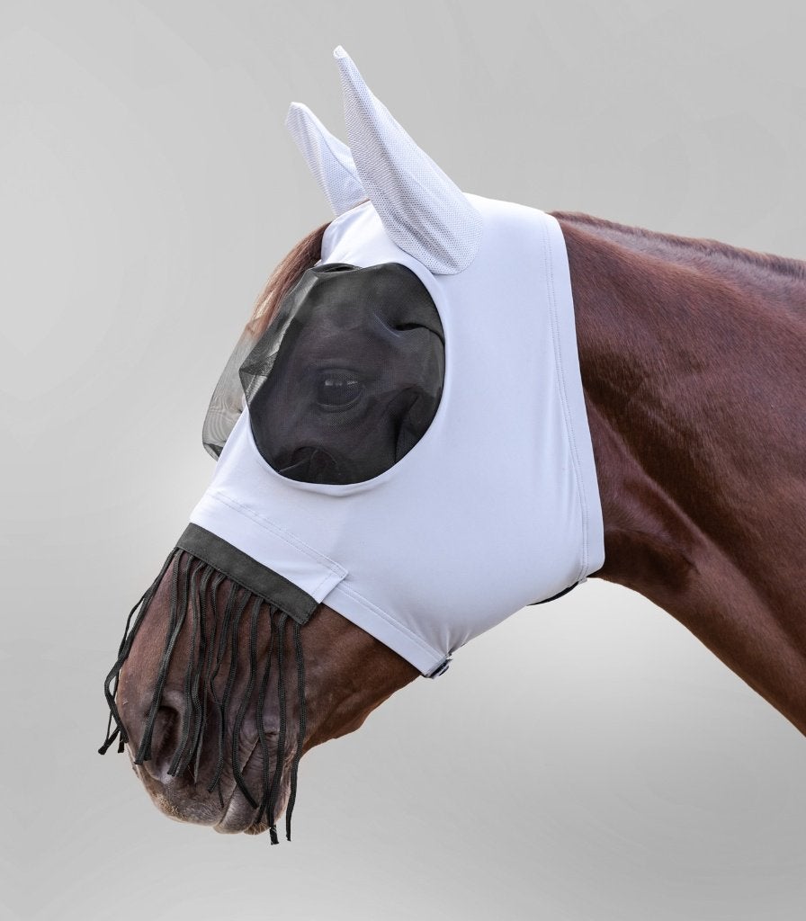 Waldhausen vliegenmasker puck met franjes, Overige merken, Vliegendeken, La frontiere ruitersport, Nieuw