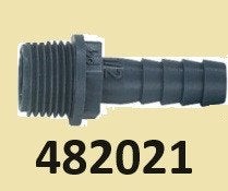 Kunststof huiddoorvoer 3/4” en slangtule 3/4” voor watertank, Ophalen of Verzenden, Nieuw, Motor en Techniek