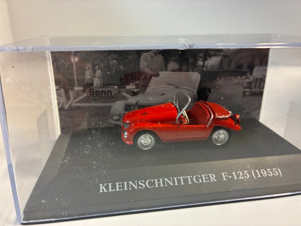 27343: Kleinschnittger F-125 - 1955 - Atlas 1:43, Auto, Ophalen of Verzenden, Zo goed als nieuw, Bachsatztstr. 54 D 72131 Ofterdingen, Germany