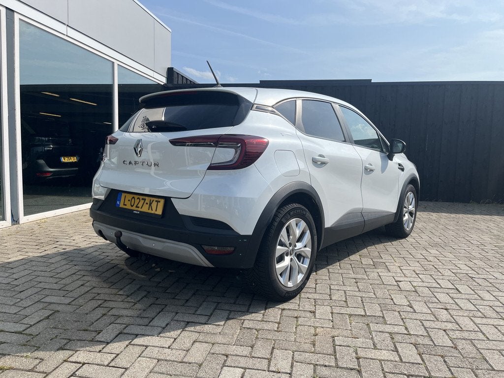 Renault Captur 1.0 TCe 90 Business Zen carplay / Cruise / tr, Auto's, Renault, Voorwielaandrijving, Gebruikt, Euro 6, Wit