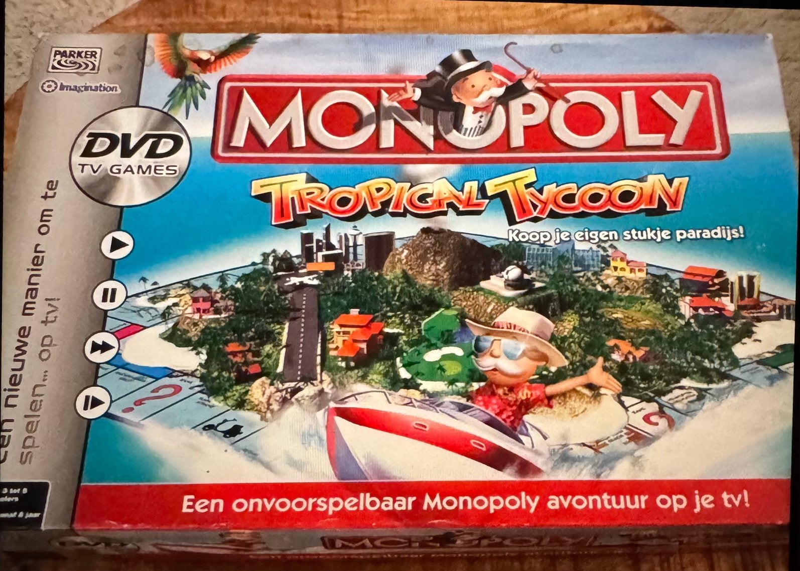 Monopoly Tropical Tycoon als Nieuw, Ophalen of Verzenden, Zo goed als nieuw