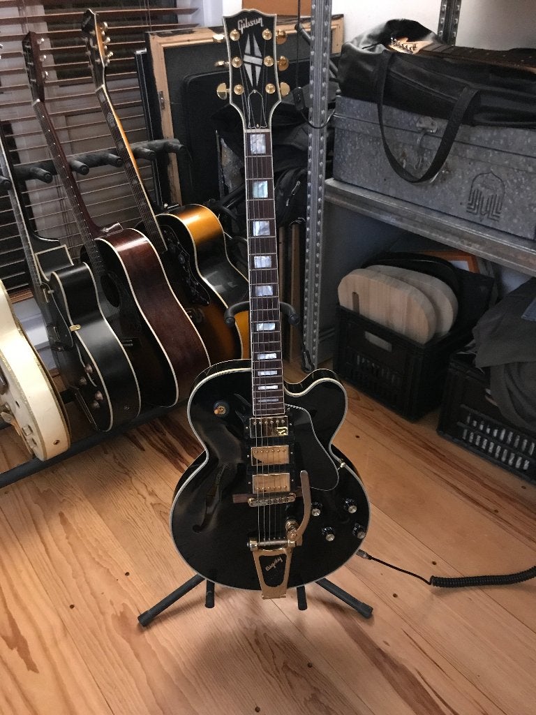 2019 Gibson ES 275 Black Beauty, Muziek en Instrumenten, Ophalen, Zo goed als nieuw, Hollow body, Gibson