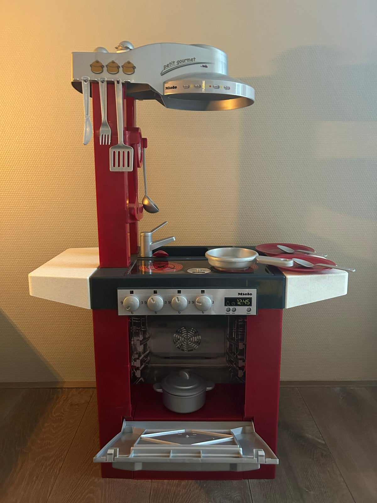 Miele Speelkeuken met accessoires - Zo goed als nieuw, Ophalen, Zo goed als nieuw, Kunststof, Speelkeuken