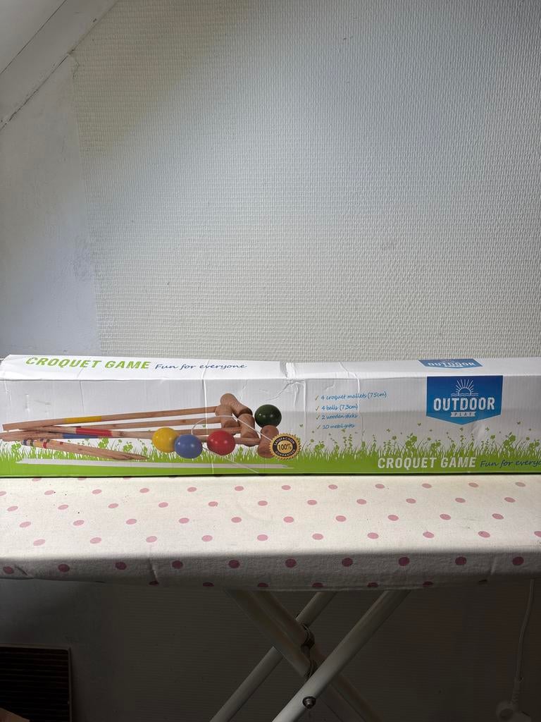 Croquet Spel - Outdoor Park - Nieuw in doos