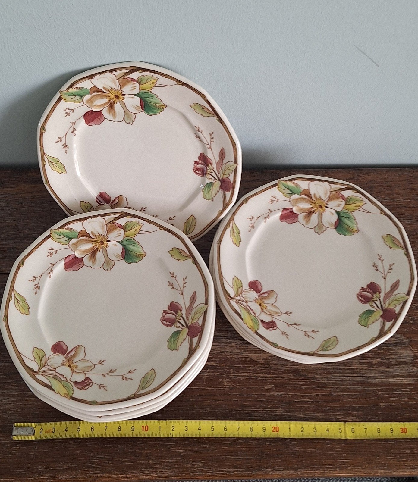 Dessertschaaltjes  (9st)Vintage Villeroy & Boch Portobello, Ophalen of Verzenden