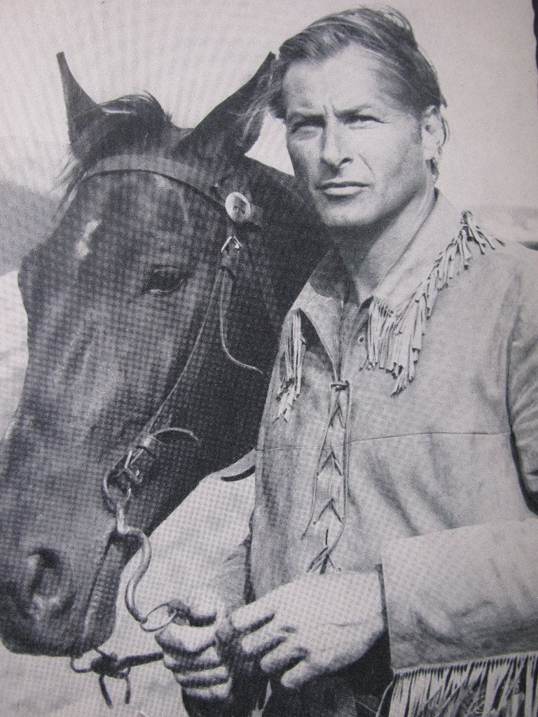 Oude Film Kaart - Lex Barker / Old Shatterhand, Verzenden, 1960 tot 1980, Ongelopen, Sterren en Beroemdheden