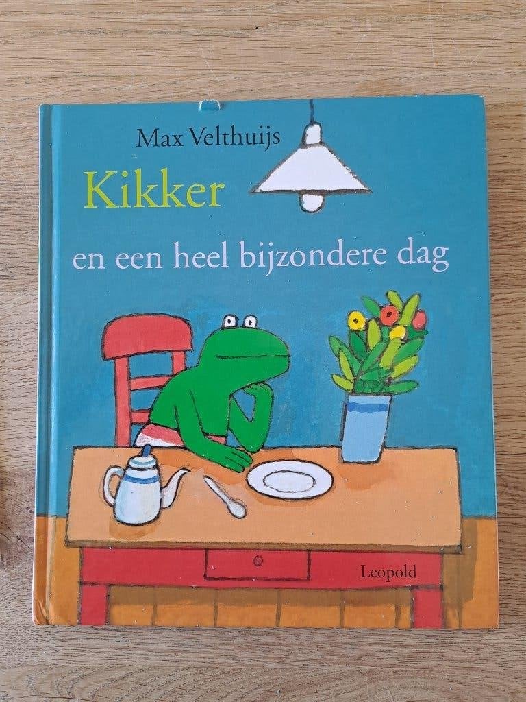 KIKKER EN EEN HEEL BIJZONDERE DAG. MAX VELDHUIJS., Boeken, Ophalen of Verzenden, Gelezen, Max Velthuijs, Prentenboek