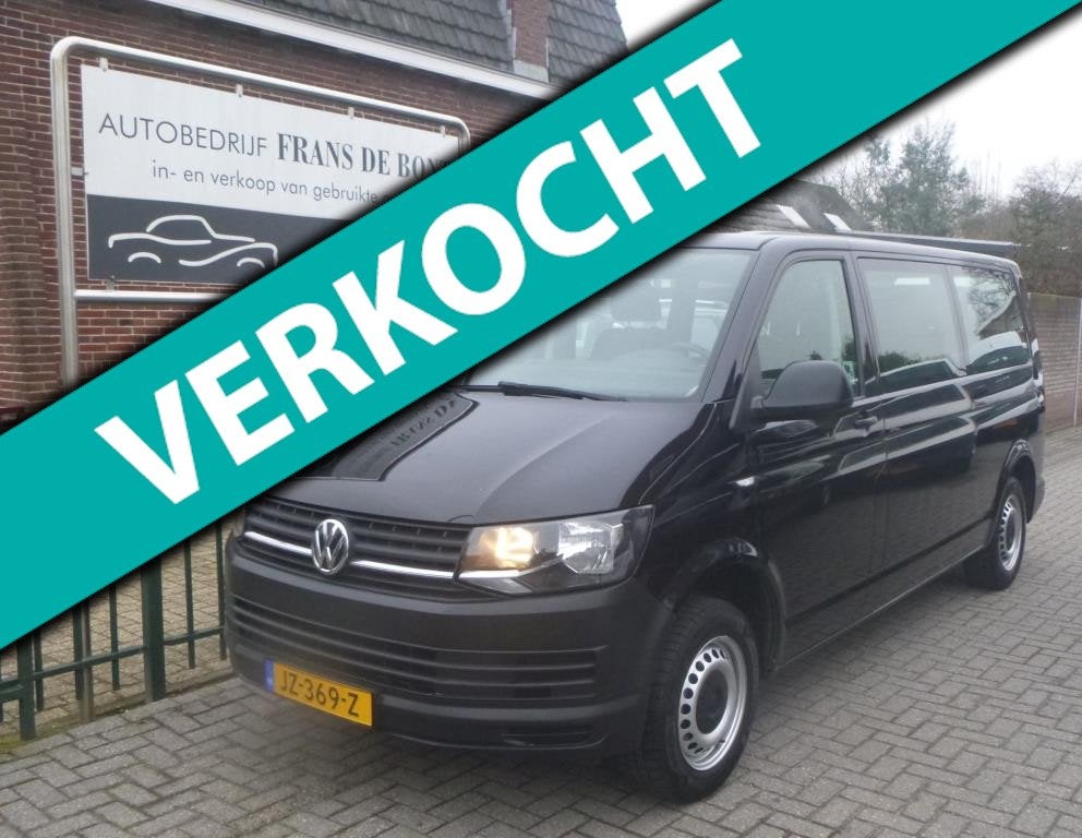 Volkswagen Transporter Kombi 2.0 TDI L2H1 AIRCO 9 PERSOONS N, Auto's, Bestelauto's, Voorwielaandrijving, Gebruikt, 4 cilinders