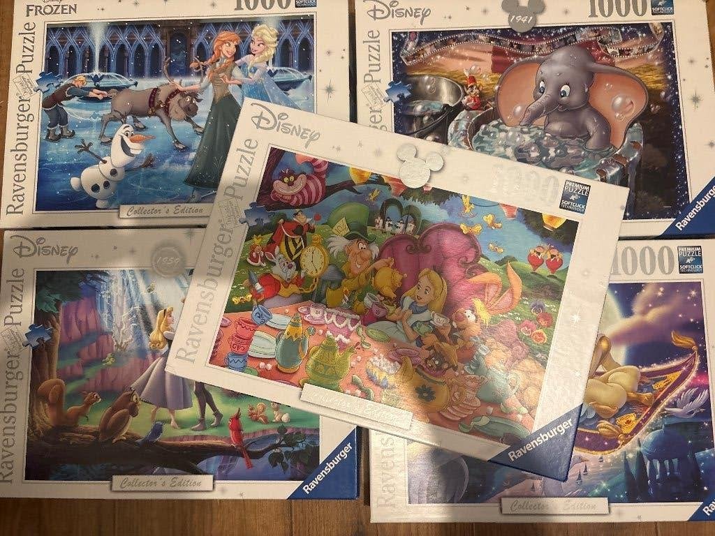 Diverse Disney Collectors Edition puzzles Ravensburger, Ophalen, 500 t/m 1500 stukjes, Zo goed als nieuw, Legpuzzel