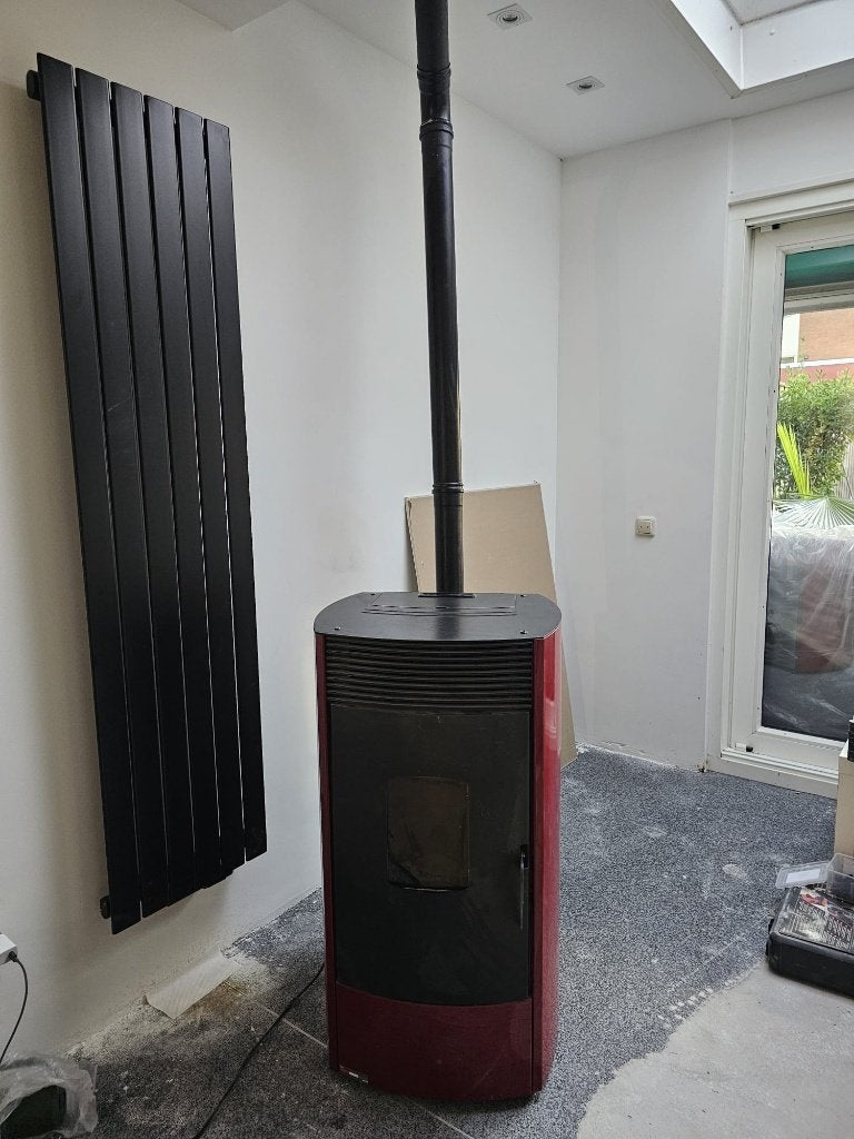 pelletkachel mondena 12kw, Huis en Inrichting, Kachels, Ophalen, Gebruikt, Overige brandstoffen, Pelletkachel