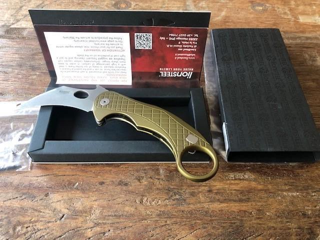 LionSteel L.E. One magnacut nieuw, Ophalen, Nieuw