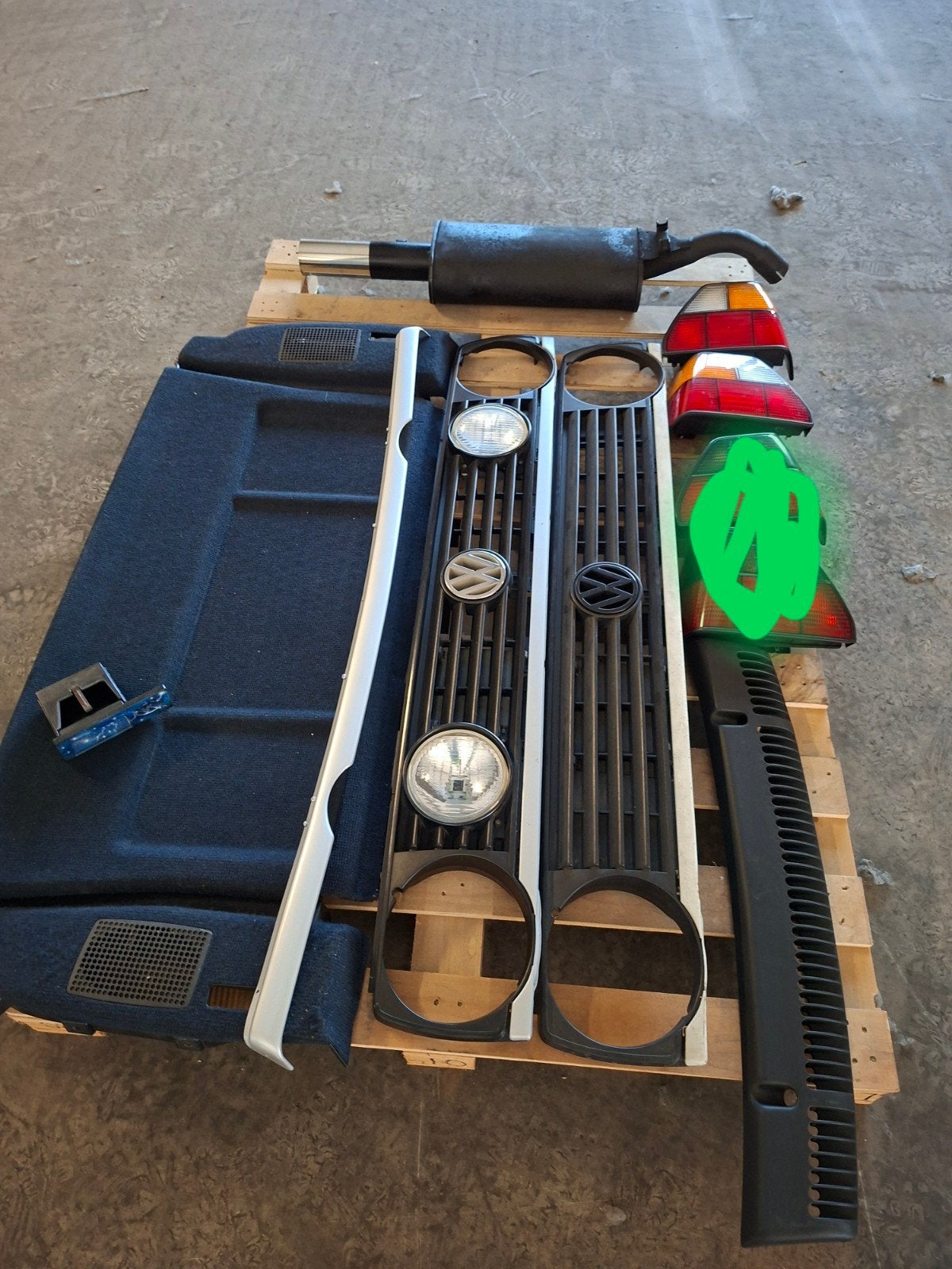 TE KOOP GOLF MK2 ONDERDELEN, Ophalen of Verzenden