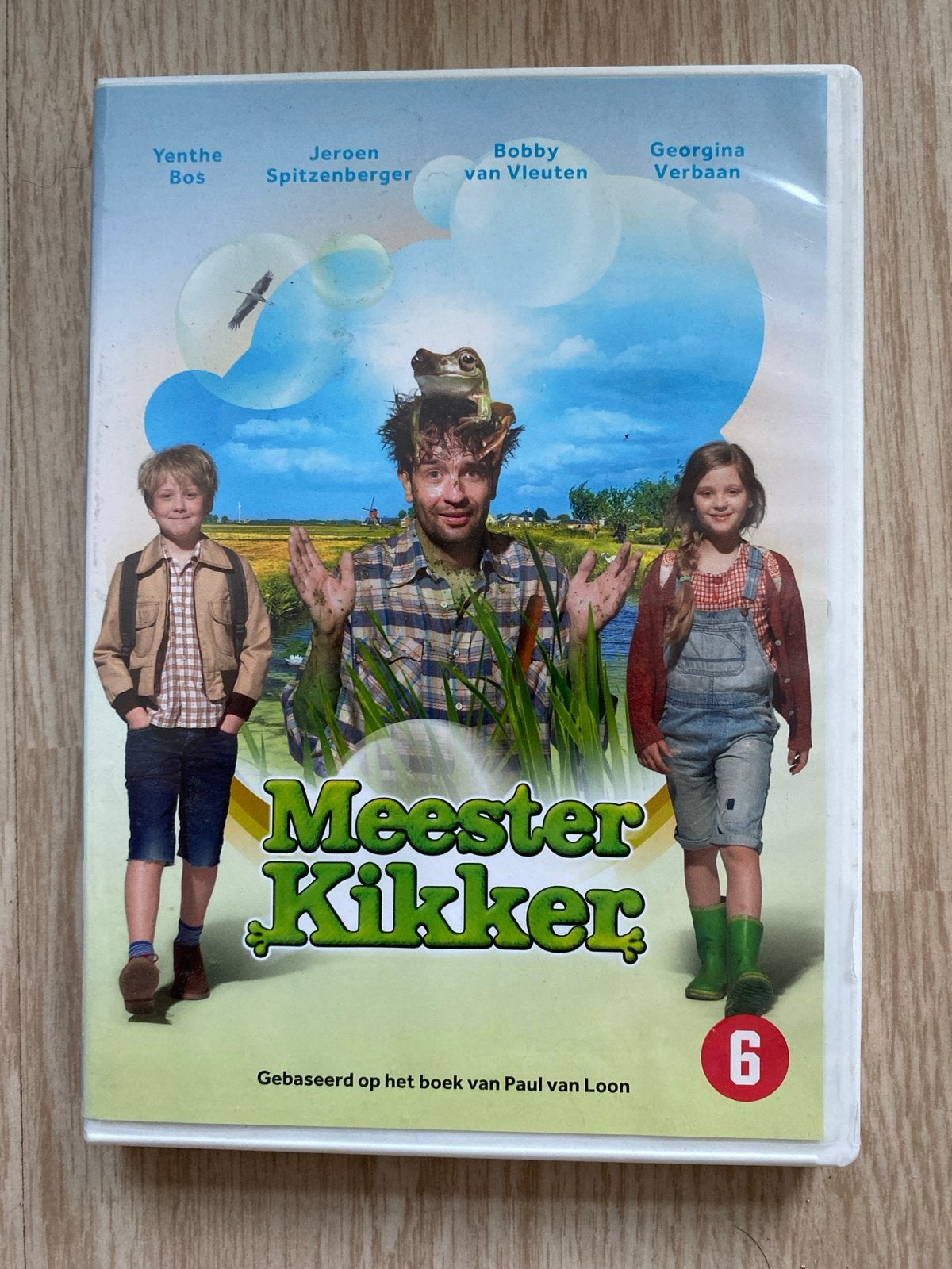 Meester Kikker DVD - Gebaseerd op boek van Paul van Loon, Verzenden, Nederlands, Zo goed als nieuw, Vanaf 6 jaar