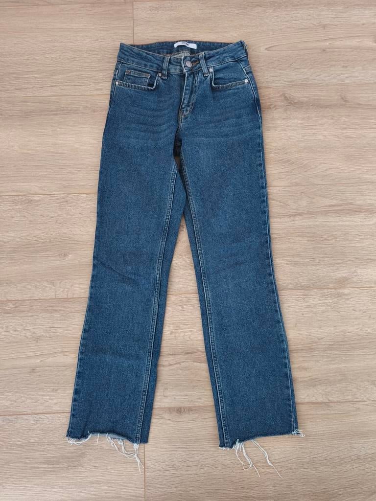 Distrikt Norrebro - Straight jeans spijkerbroek - mt 25, Distrikt Norrebro, Zo goed als nieuw, W27 (confectie 34) of kleiner, Verzenden