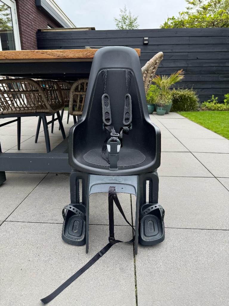 Kinderzitje achter Bobike, Fietsen en Brommers, Fietsaccessoires | Fietsstoeltjes, Ophalen, Achterzitje, 0 t/m 18 kg, Bobbike