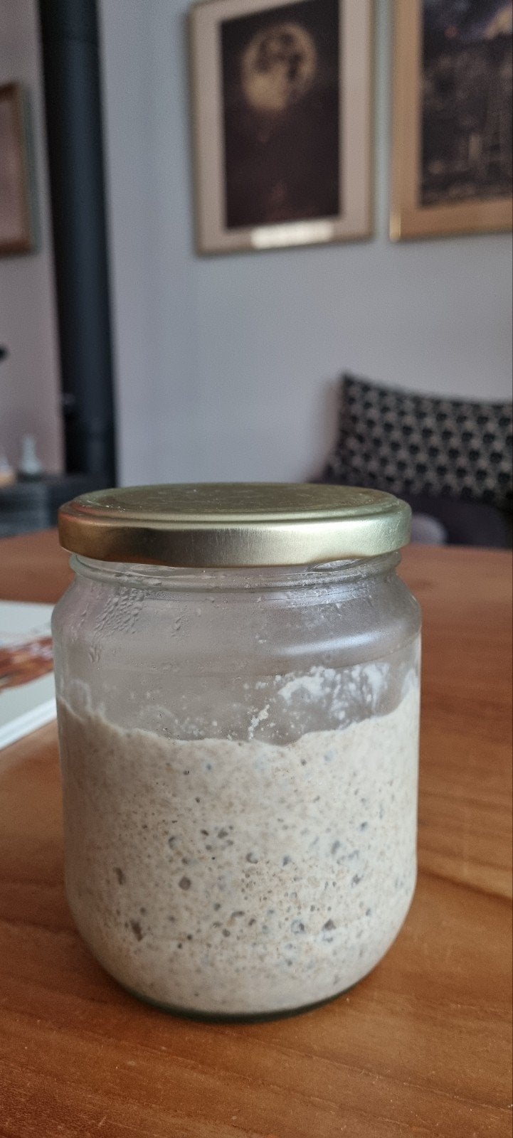 Zuurdesem van biologisch roggemeel, Ophalen of Verzenden