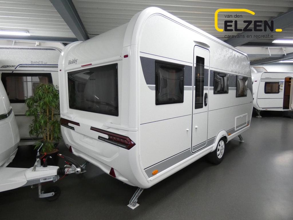 Hobby On Tour 460 DL ACTIE prijs, incl. opties, Caravans en Kamperen, Caravans, Standaardzit, Hobby, Bedrijf, 5 tot 6 meter