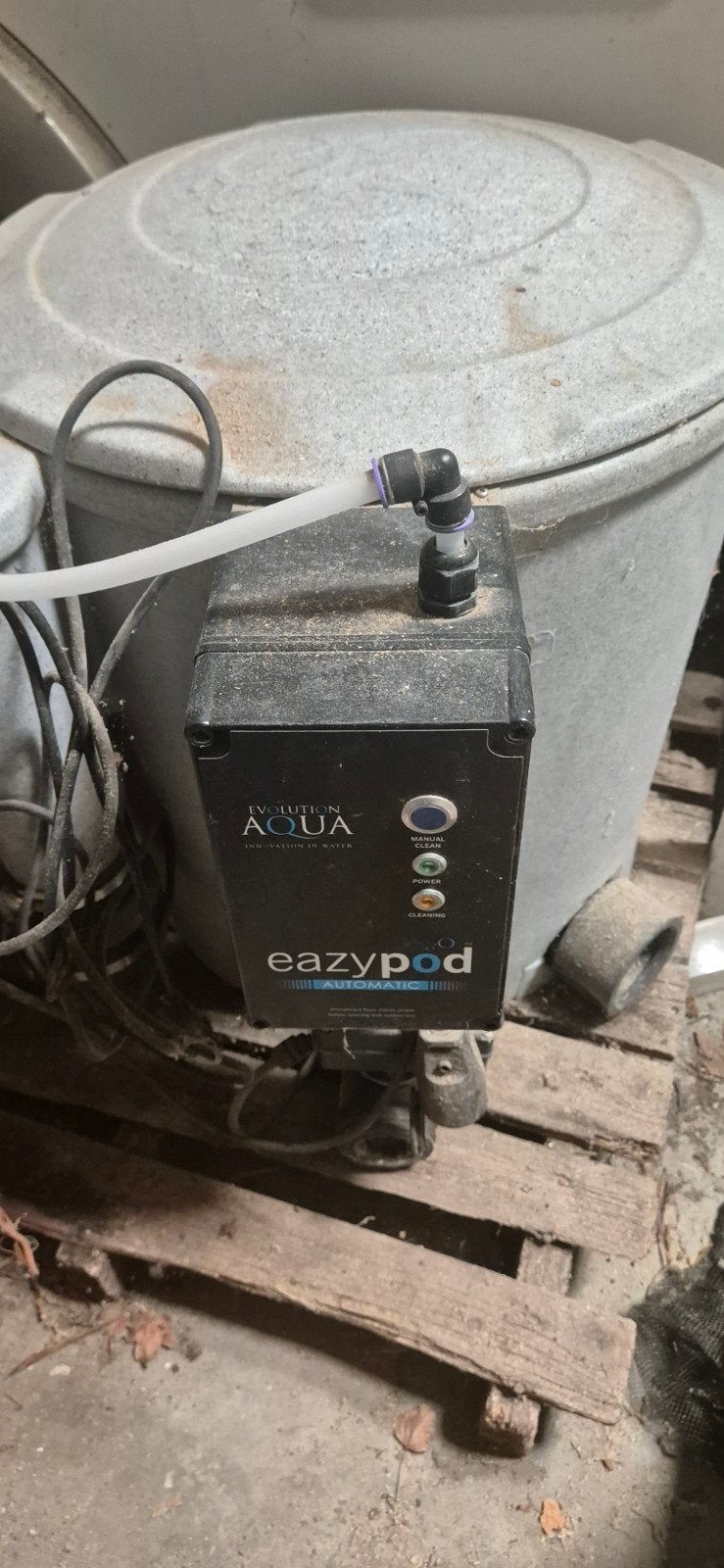 eazypod nexus, automatisch spoelen, Ophalen, Zo goed als nieuw, Vijverfilter