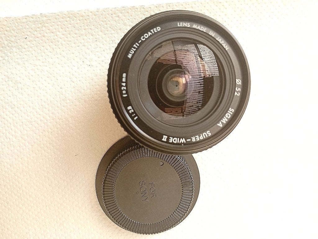 Sigma Super-wide II voor Sony A -een pareltje!, Sigma, Zo goed als nieuw, 24 mm, Sony A-mount