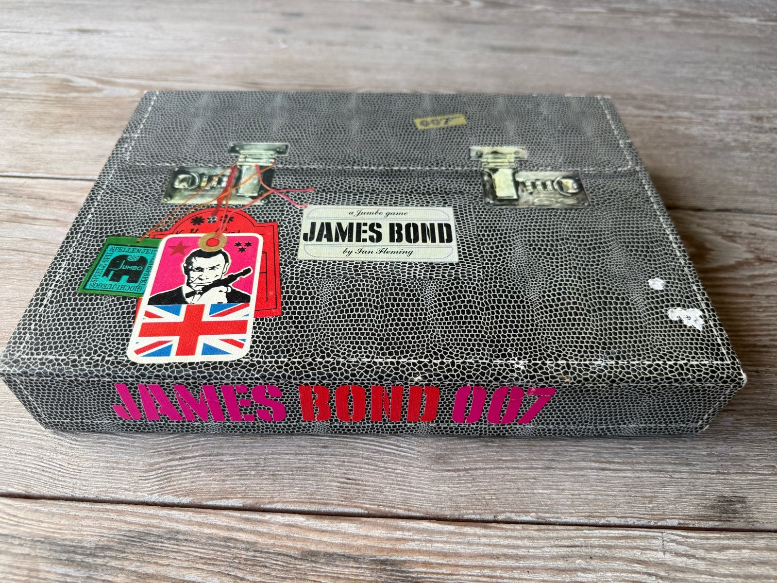 Vintage James Bond 007 Bordspel - Jumbo, Drie of vier spelers, Ophalen of Verzenden, Gebruikt