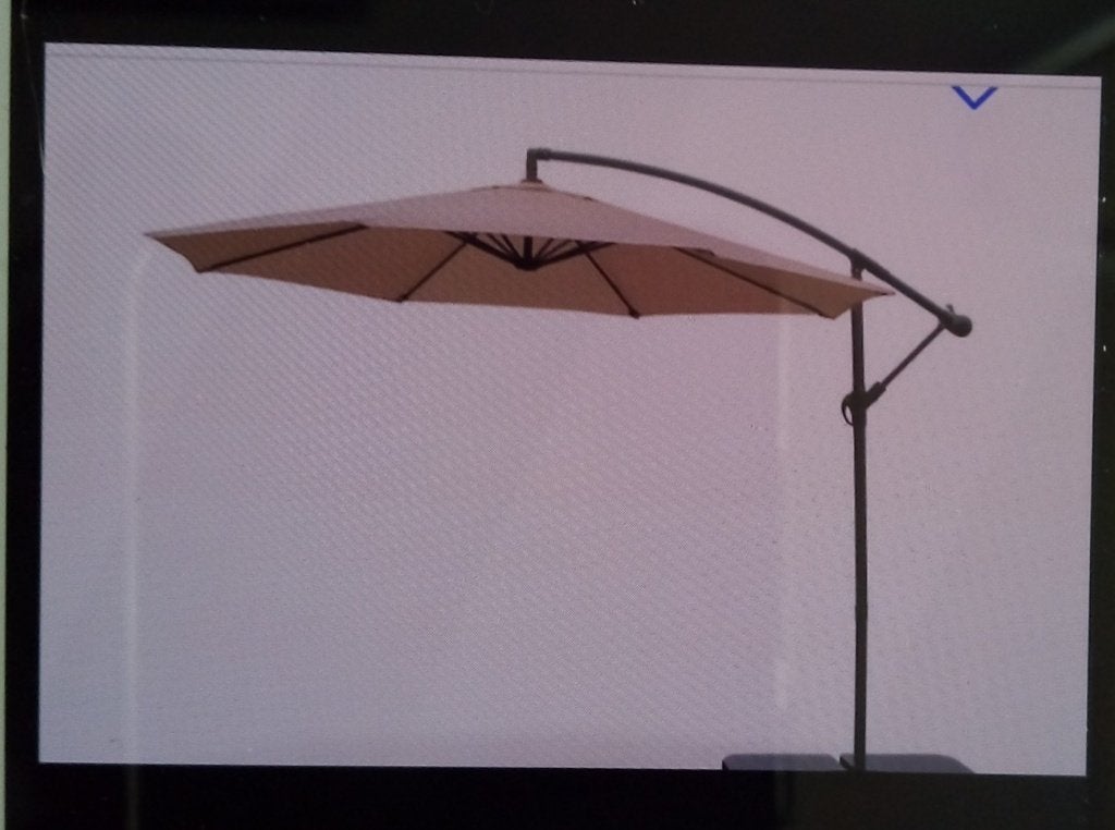 Zweef parasol XL, Tuin en Terras, Ophalen, Nieuw, 2 tot 3 meter, Zweefparasol