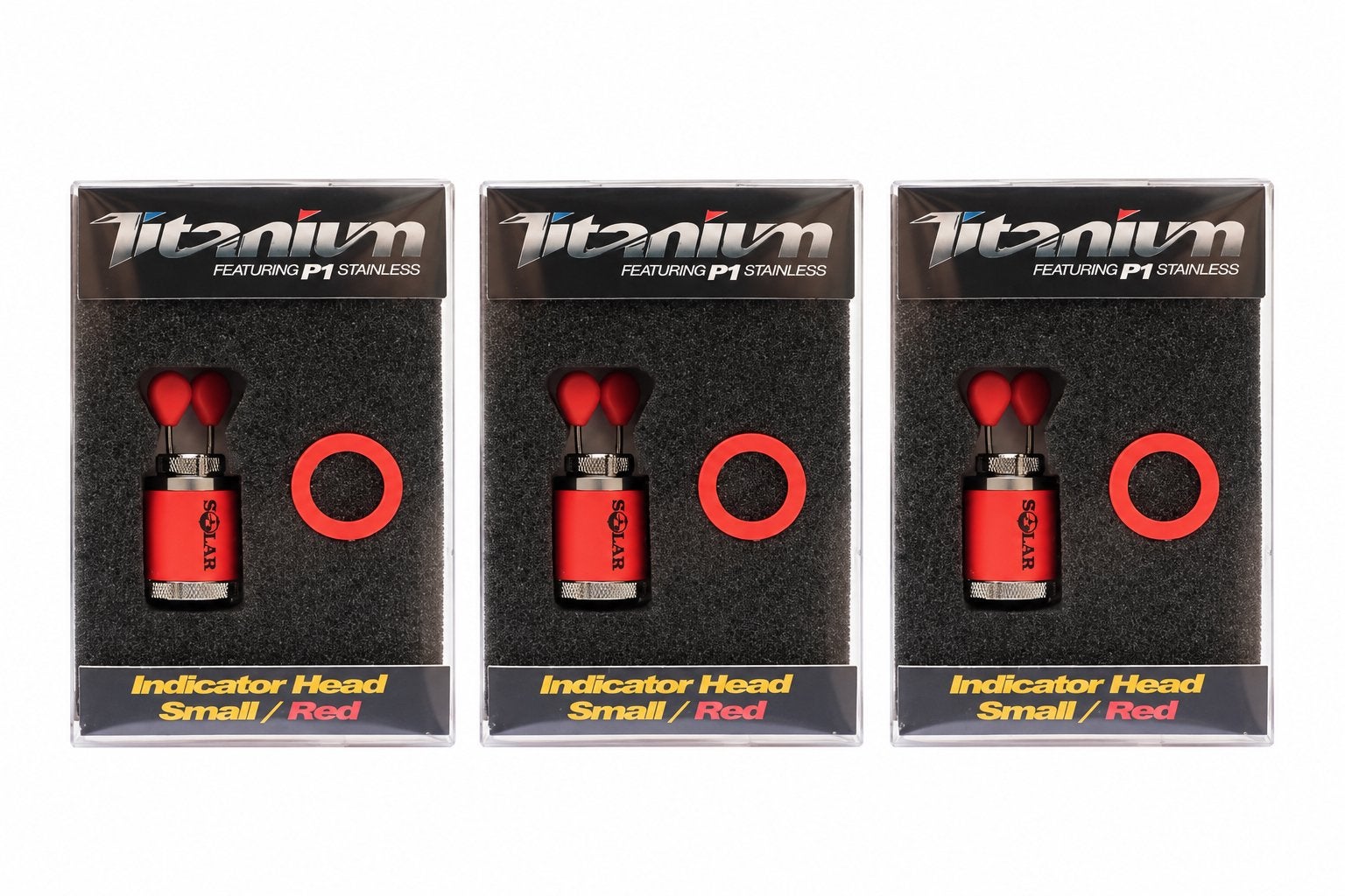 GEZOCHT: Solar Titanium Head Small, Watersport en Boten, Ophalen of Verzenden, Zo goed als nieuw, Complete set