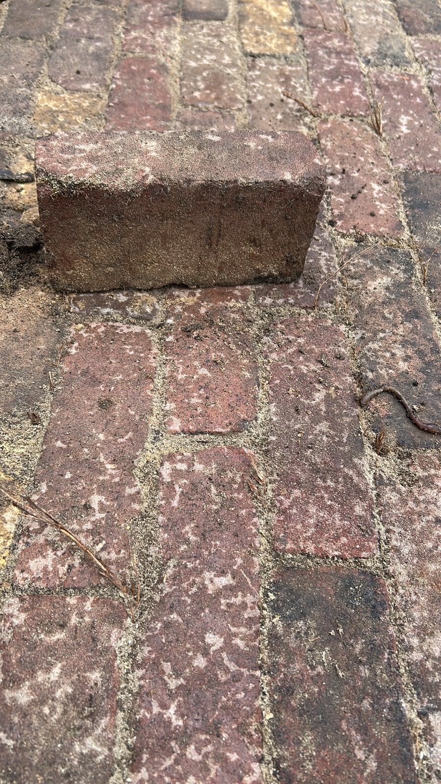 Gratis ophalen waaltjes, Tuin en Terras, Tegels en Klinkers, Ophalen, Zo goed als nieuw, Beton, Klinkers