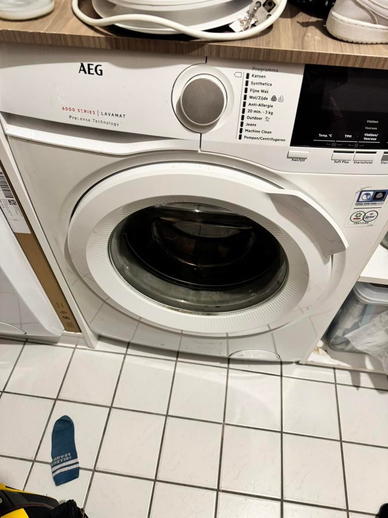 Wasmachine gratis kapot alleen koud, Witgoed en Apparatuur, Wasmachines, Ophalen, Zo goed als nieuw, 1200 tot 1600 toeren