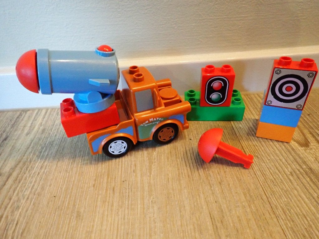 duplo cars agent met kogel 5817, Ophalen of Verzenden, Zo goed als nieuw, Duplo