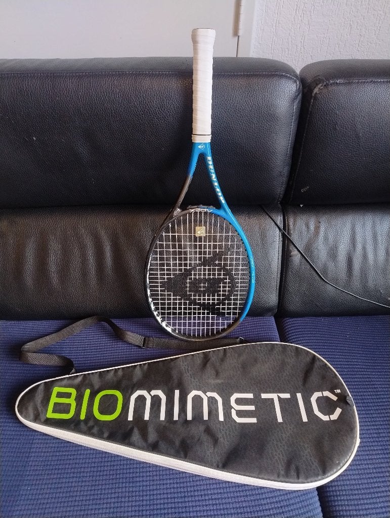 Dunlop Apex Lite 250 tennisracket, gripmaat 1, L1, Ophalen of Verzenden, Zo goed als nieuw, Racket