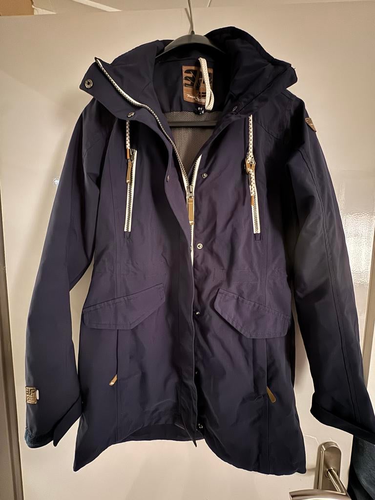 Regenjas/ parka maat 38, Caravans en Kamperen, Ophalen of Verzenden, Zo goed als nieuw, Regenjas