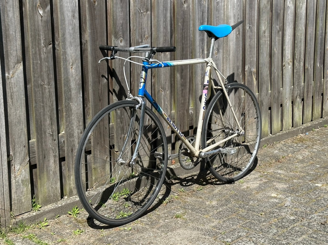 Single Speed Benotto Racefiets - Refurbished, Minder dan 10 versnellingen, Gebruikt, Staal, Ophalen