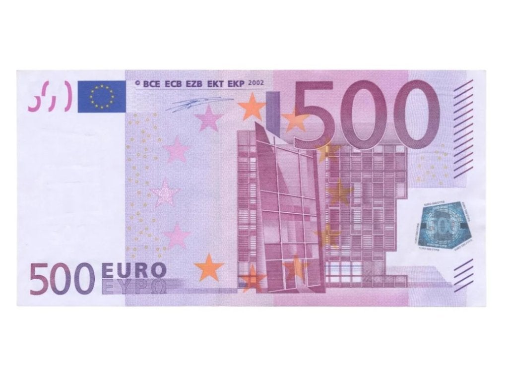 Nederland 500 Euro-biljet 2002, Ophalen of Verzenden, Euro's, Los biljet