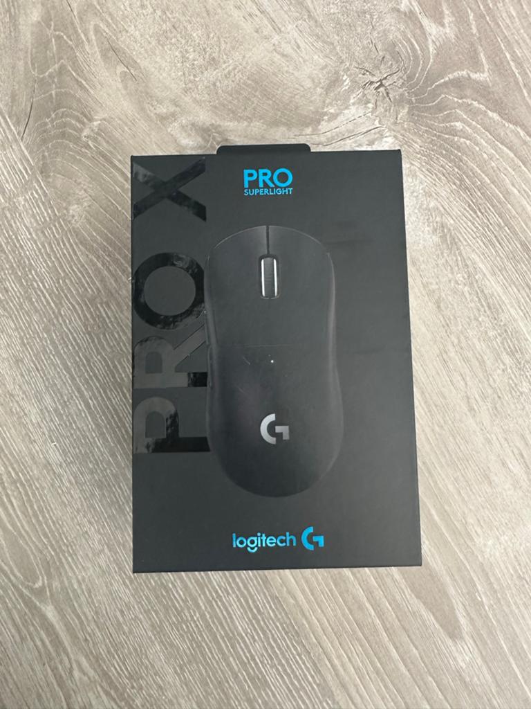 Logitech G PRO X SUPERLIGHT Draadloze Gaming Muis Zwart, Computers en Software, Muizen, Ophalen, Rechtshandig, Muis, Gaming muis