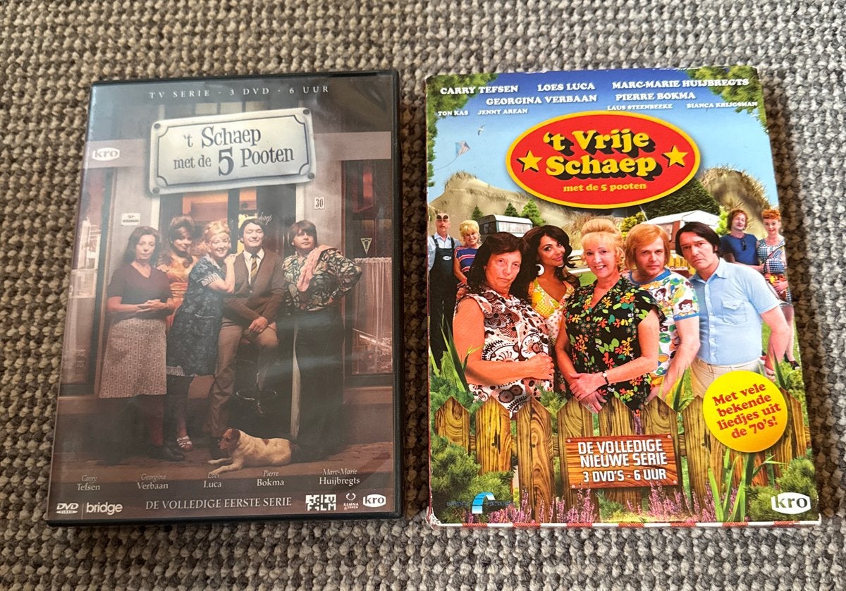 Het Schaep met de 5 Pooten + ‘t Vrije Schaep met de 5 Pooten, Alle leeftijden, Boxset, Ophalen of Verzenden, Zo goed als nieuw