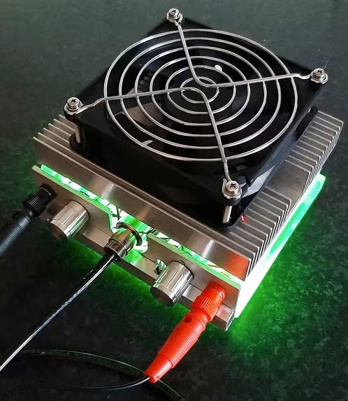 100 Watt 50 Ohm Dummy Load fan schakelt in bij 40C, Ophalen of Verzenden, Zo goed als nieuw, Zender