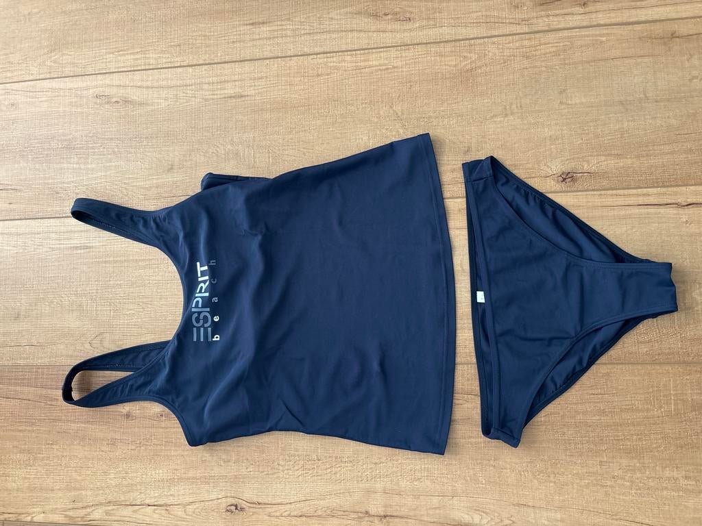 Esprit tankini maat 40, zo goed als nieuw, Kleding | Dames, Badmode en Zwemkleding, Ophalen of Verzenden, Zo goed als nieuw, Blauw