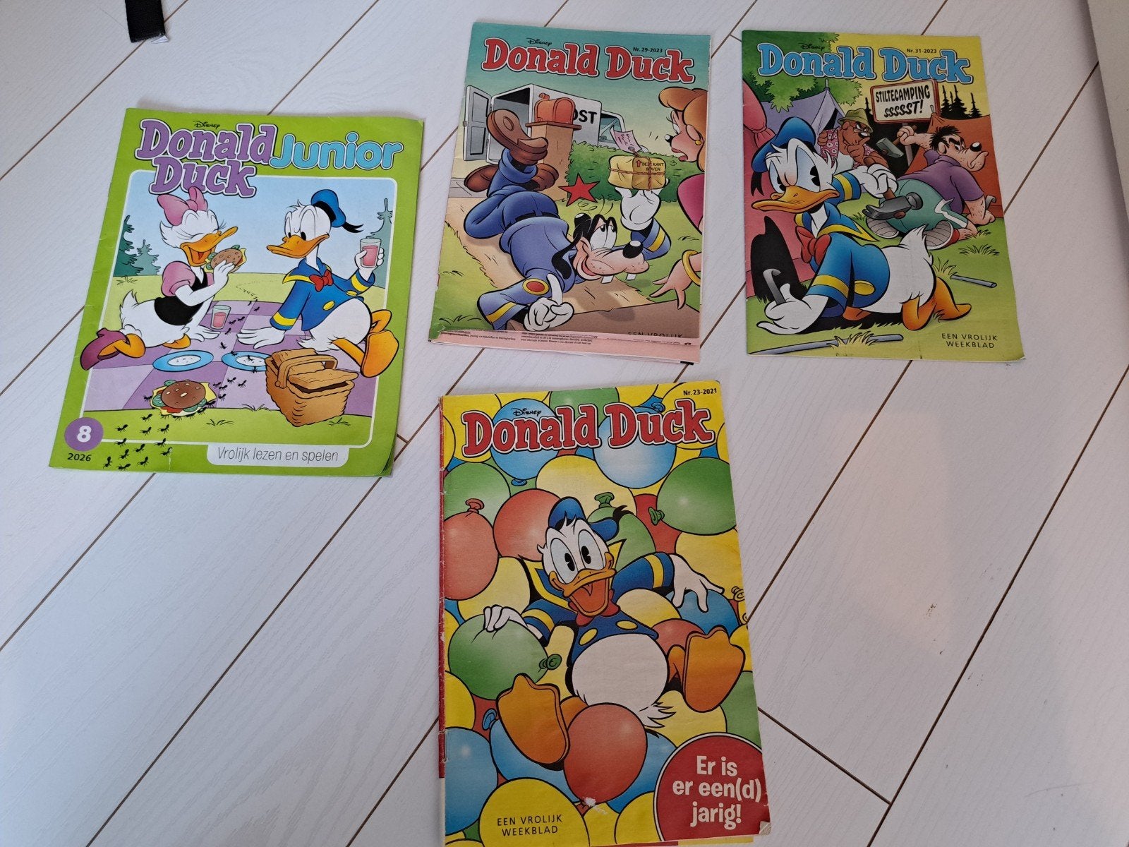 Donald Duck en Donald Duck Junior stripboeken, Ophalen of Verzenden