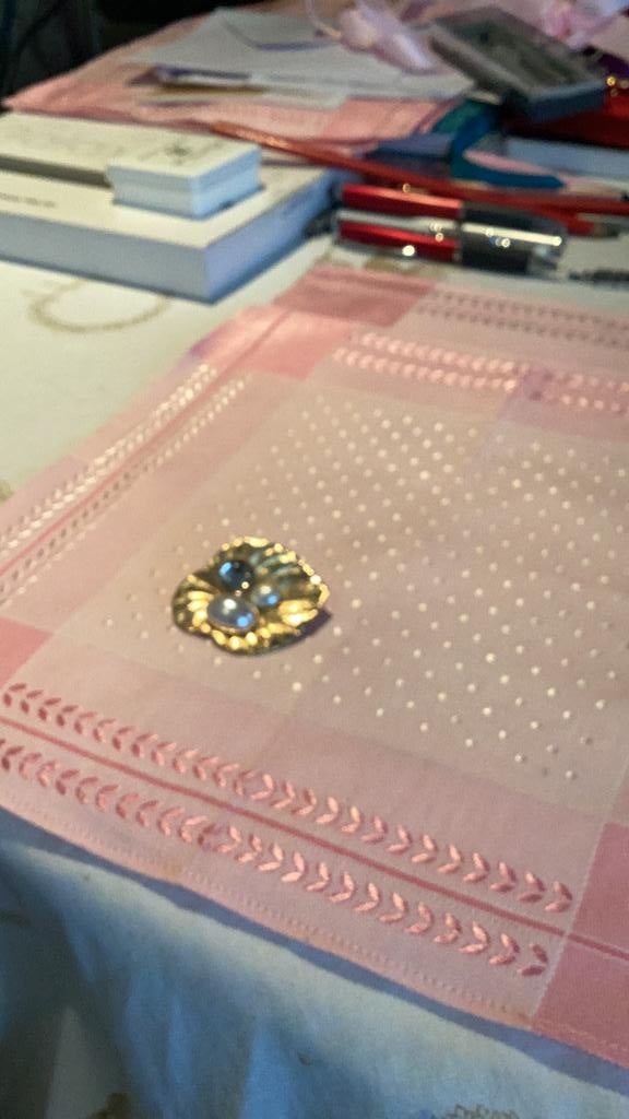 Broches, Ophalen of Verzenden, Zo goed als nieuw, Overige kleuren, Overige materialen