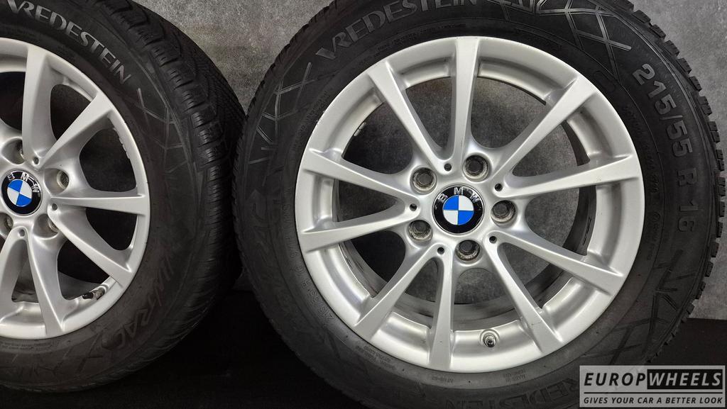 16 inch BMW 3 Serie F30 F31 F32 4 Style 391 winterbanden, Auto-onderdelen, Banden en Velgen, -, Banden en Velgen, Gebruikt, 215 mm
